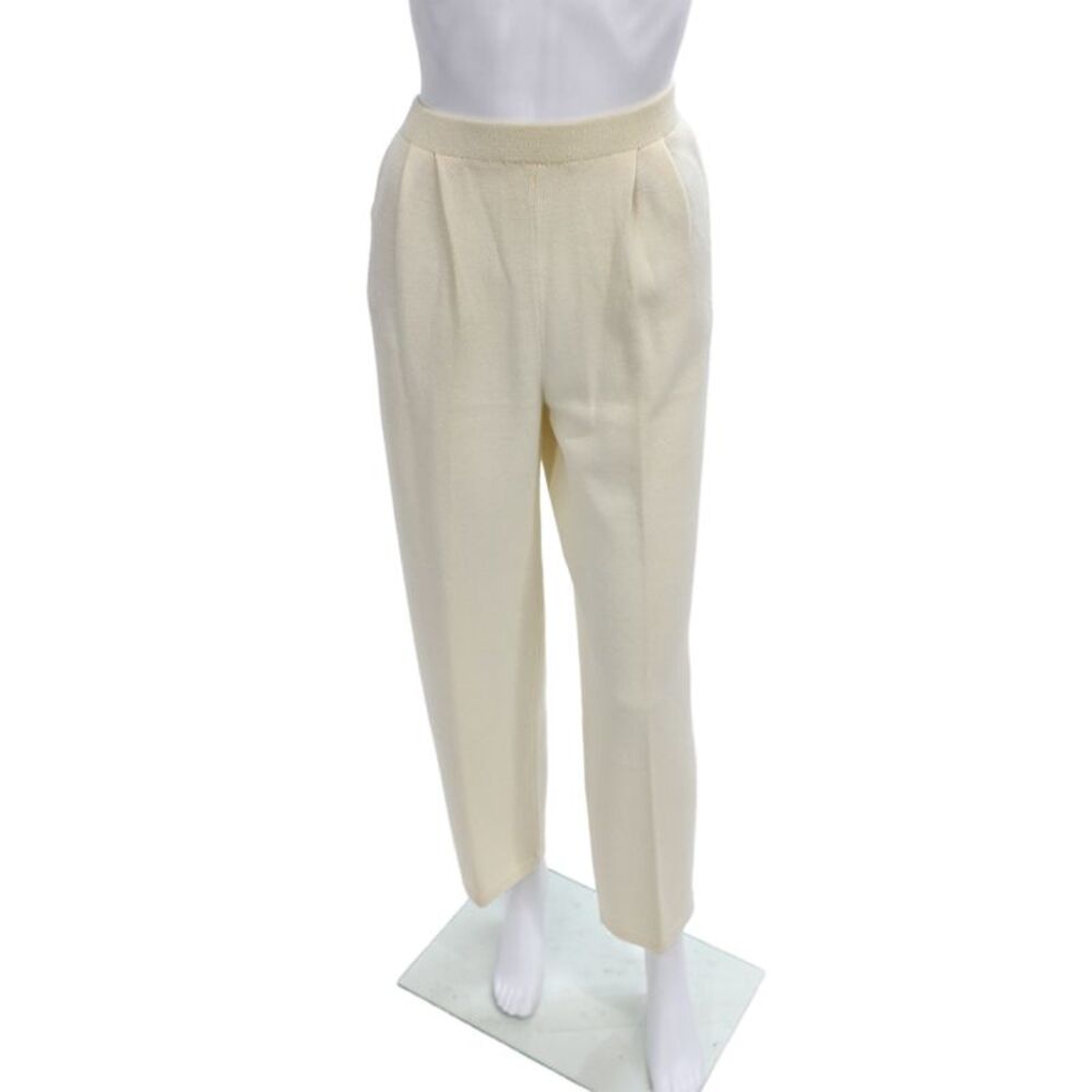 St. John Collection By Marie Gray Women Dress Pants Wool Beige Size 4